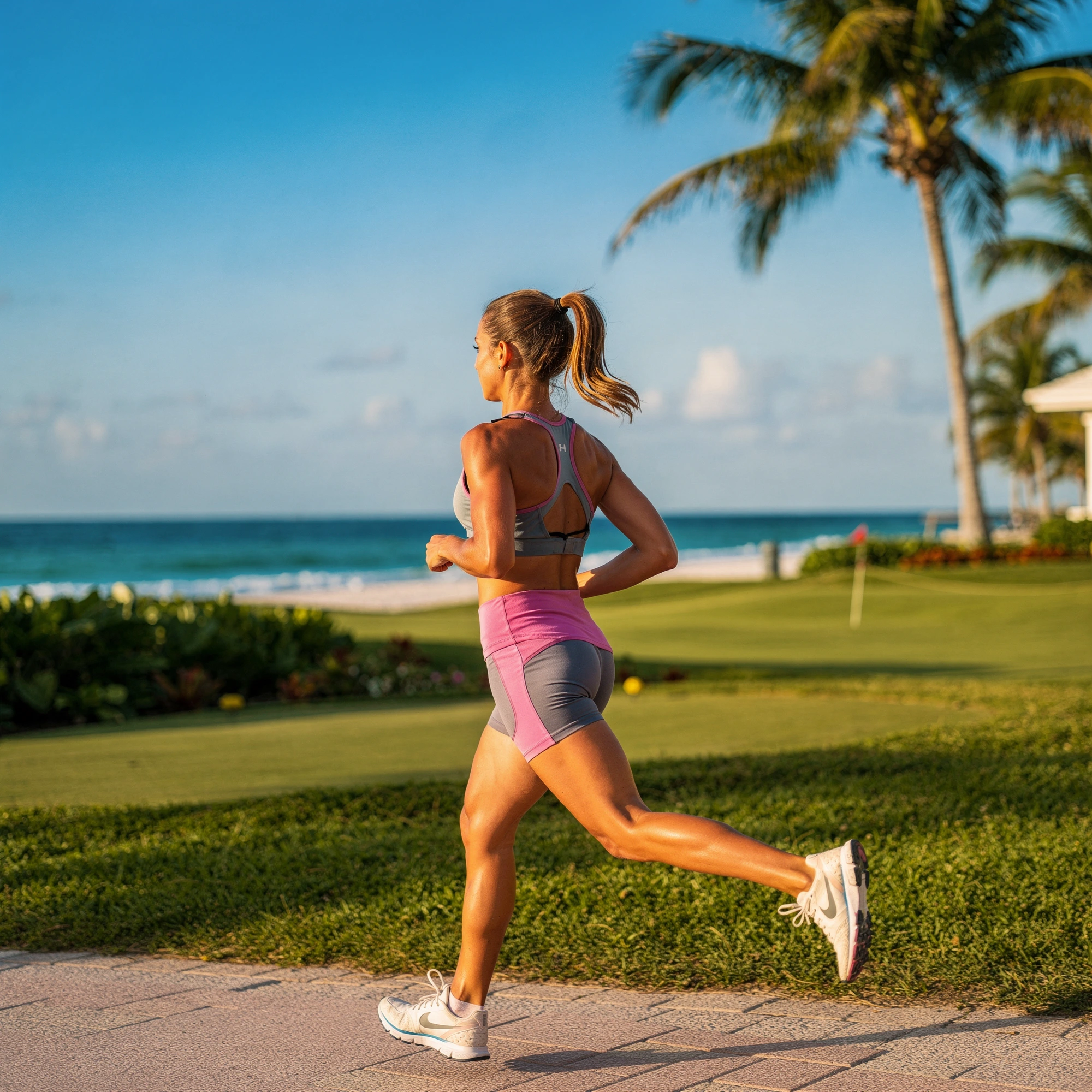 Active woman outdoors on the Southwest Florida coast - conditions treated for Cape Coral, FL patients at Florida Bladder Institute